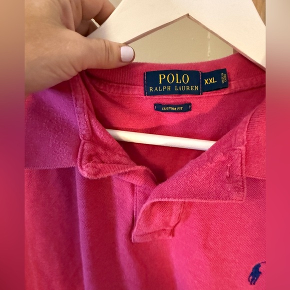 POLO RALPH LAUREN CUSTOM FIT SET OF 2!! XXL CHARCOAL/CRANBERRY - Picture 4 of 6